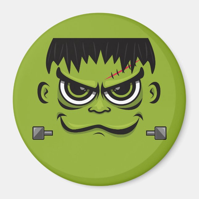 Íman Frankenstein Halloween Face (Frente)