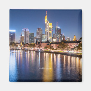Íman Frankfurt, Alemanha, linha do horizonte