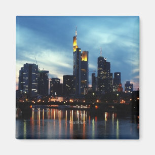 Íman Frankfurt, Alemanha Skyline