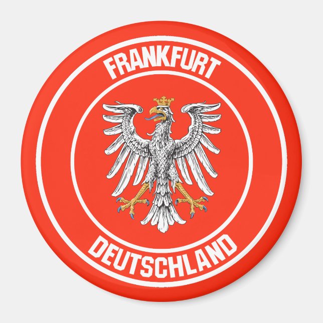Íman Frankfurt Round Emblem (Frente)