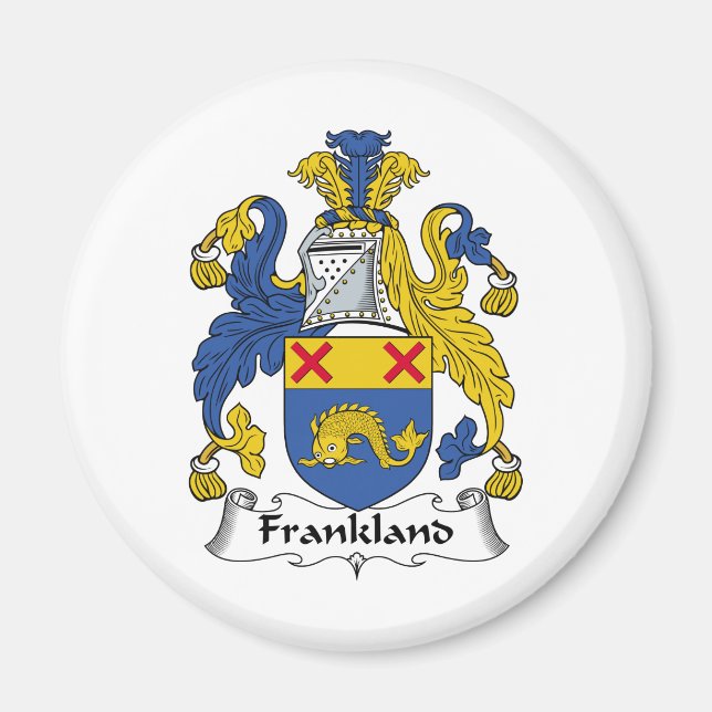 Íman Frankland Family Crest (Frente)