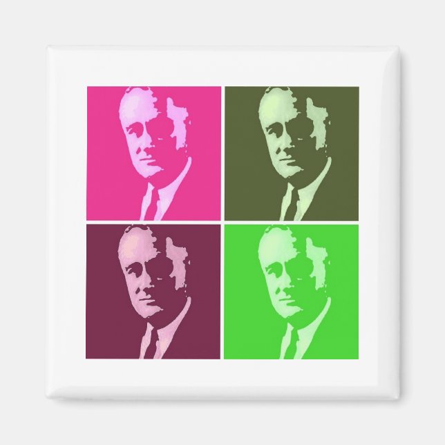 Íman Franklin D. Roosevelt (Frente)