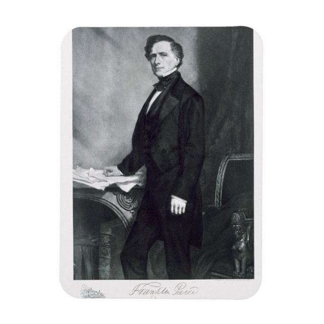 Íman Franklin Pierce, 14 do Estado Unidos (Vertical)