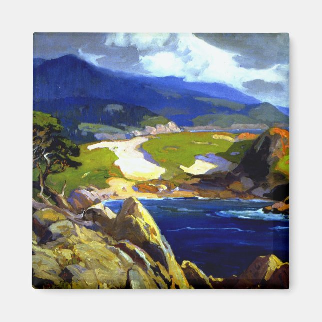 Íman Franz Bischoff - Cypress Green, (Frente)