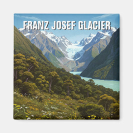 Íman Franz Josef Glacier Nova Zelândia Viagem