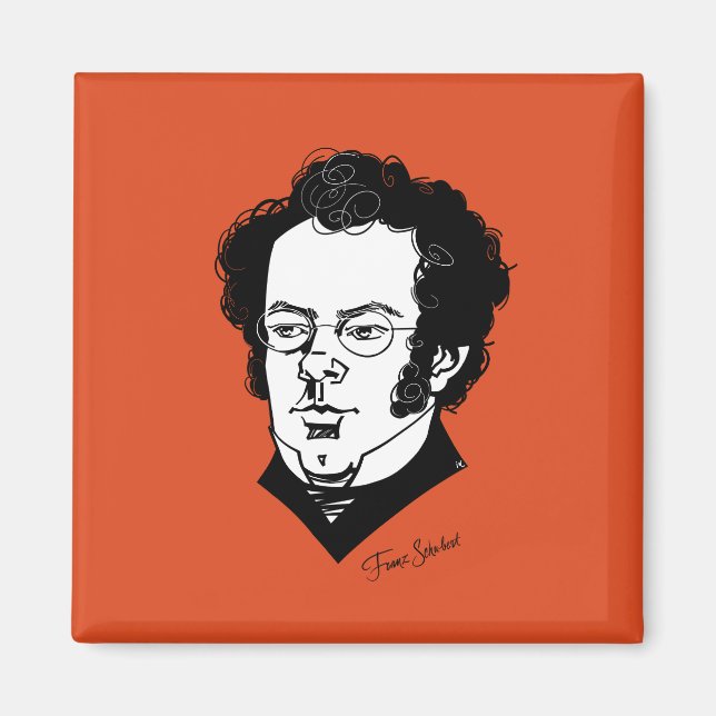 Íman Franz Schubert (Frente)