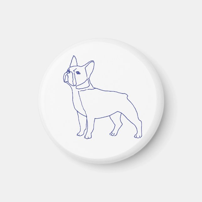 Íman Französische Bulldogge (Frente)