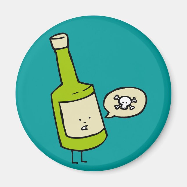 Íman Frasco de Veneno (Frente)