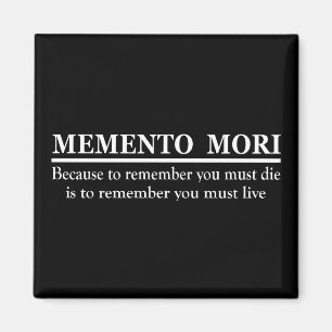 Íman Frase em Latim - Memento Mori
