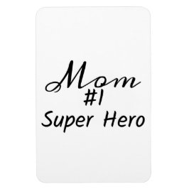 Íman Frase "Mãe 1 Super Herói"