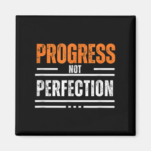 Íman Frase Motivacional Progresso Antigo Não Perfeição