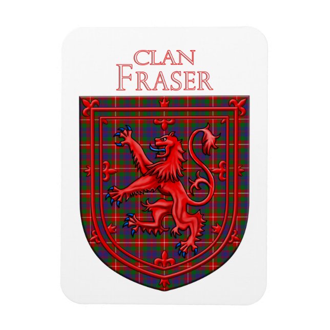 Íman Fraser da Xadrez escocesa Lovat Tartan (Vertical)