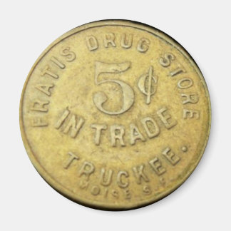 Íman Fratis Drug Store Token - Truckee California