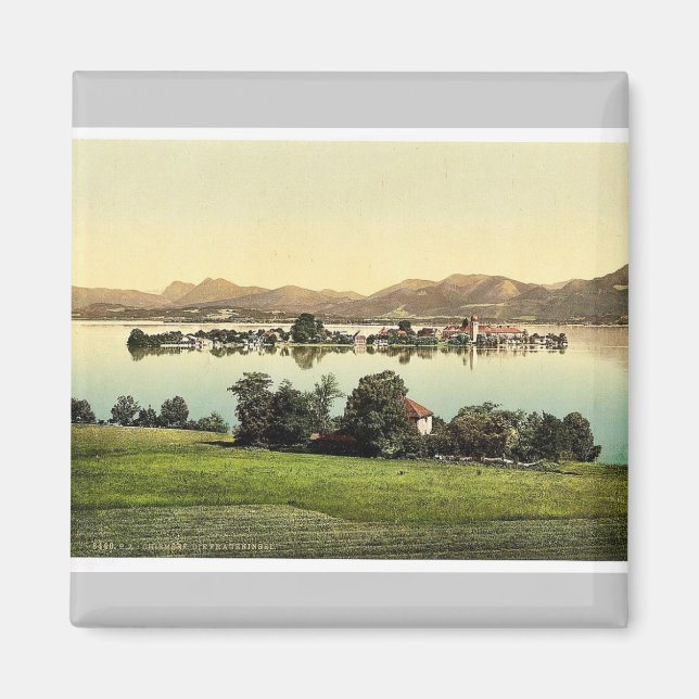 Íman Fraueninsel, Chiemsee, Alta Baviera, Alemanha (Frente)