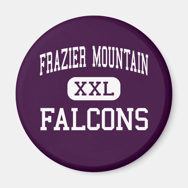 Íman Frazier Mountain - Falcões - Alto - Lebec (Frente)