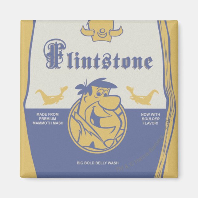 Íman Fred Flintston Big Bold Belly Wash (Frente)