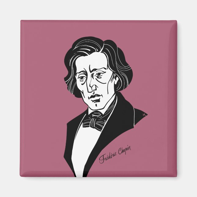 Íman Frederic Chopin (Frente)