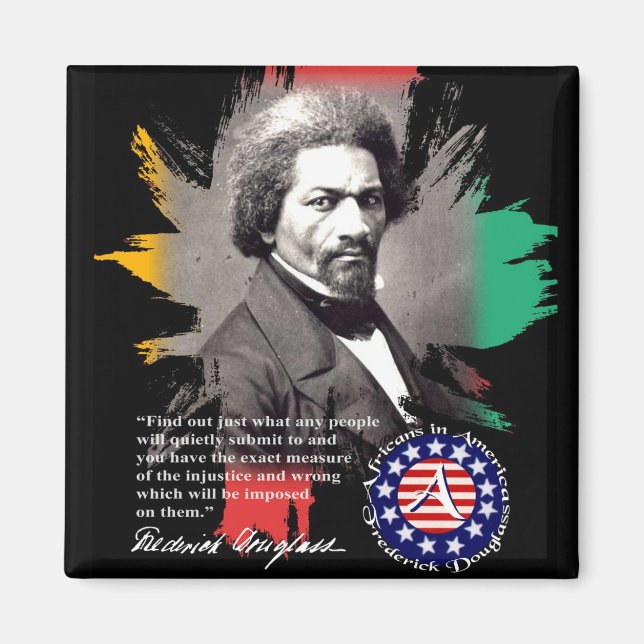 Íman frederick douglass (Frente)