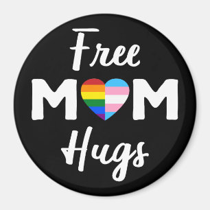 Íman Free Mãe Hugs II - Rainbow Gay Trans Pride