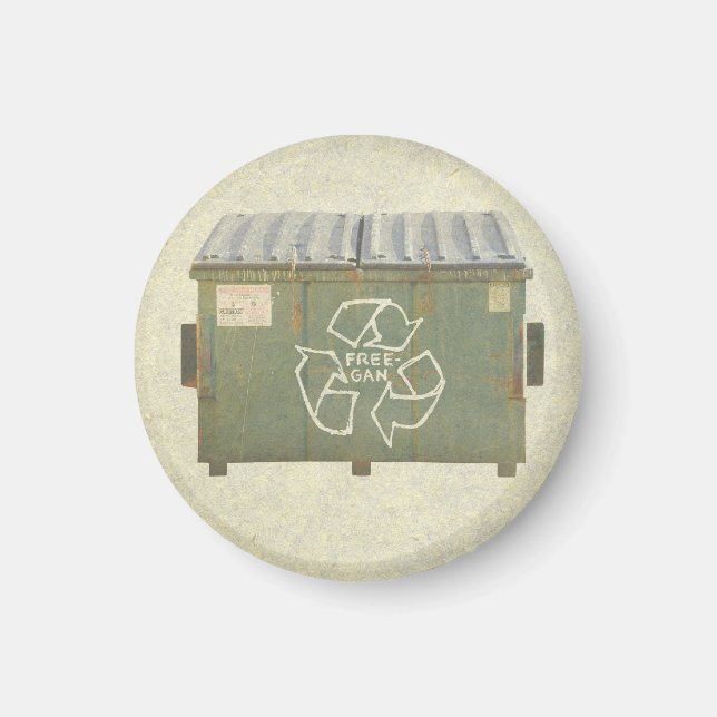 Íman freegan (Frente)