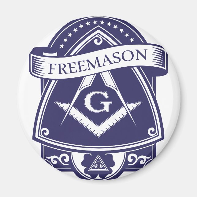 Íman Freemason Illuninati All-See (Frente)