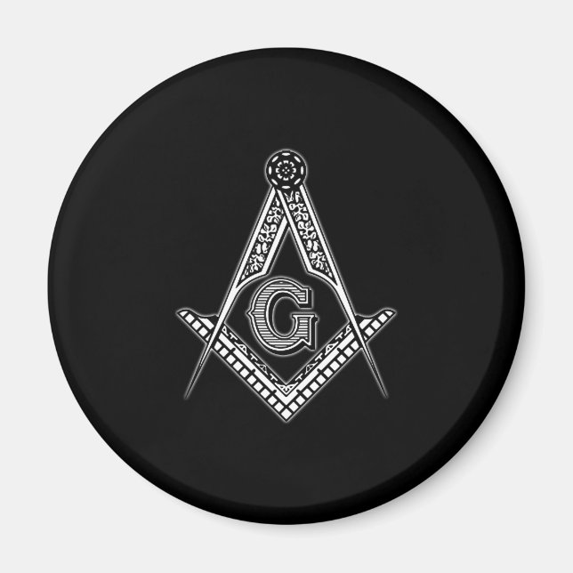 Íman Freemason (Preto) (Frente)
