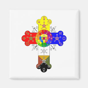 Íman Freemasonic Rosy Cross