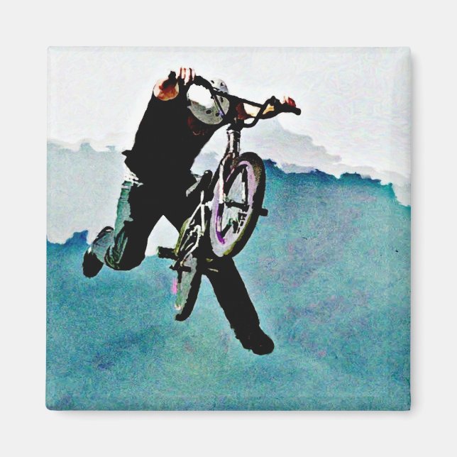 Íman Freestyle BMX Bicycle Stunt (Frente)