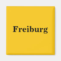 Freiburg Magnet Schild Dourada Gleb