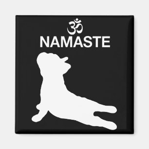 Íman French Gift Namaste French Bulldog Gift