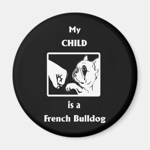 Íman French Gift O Meu Filho É Um Buldogue Francês