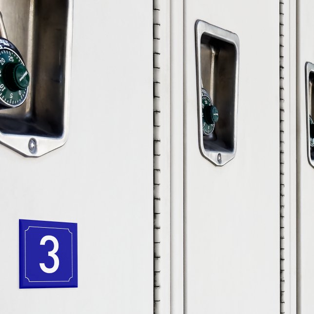 Íman French House Number (In Situ (Locker))