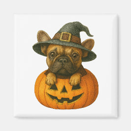 Íman Frenchie em Pumpkin