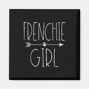 Íman Frenchie Girl T I Love My French Buldog Dog Mãe