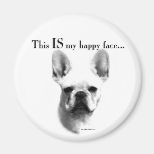 Íman Frenchie Happy Face