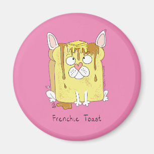 Íman Frenchie Toast French Bulldog Magnet