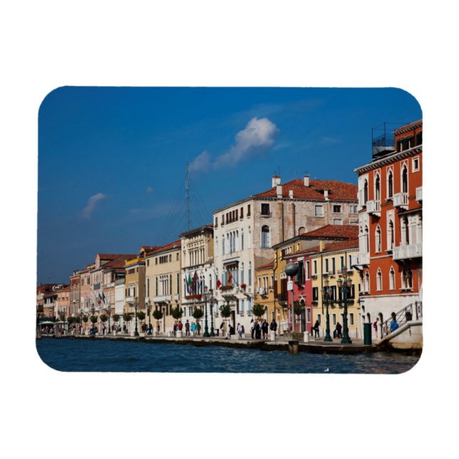 Íman Frente à Água ao Longo do Grande Canal de Veneza (Horizontal)