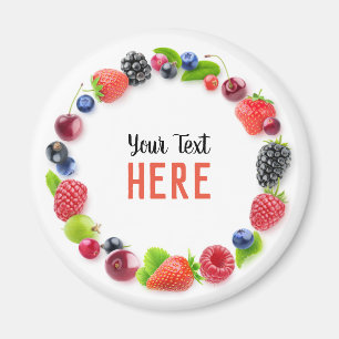 Íman Frente de bagas frescas