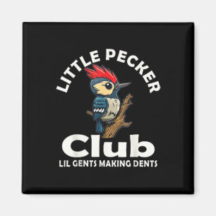Íman Frente E Trás Do Clube Pecker