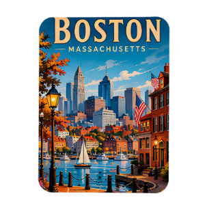 Íman Frente Marítima Histórica e Horizonte de Boston