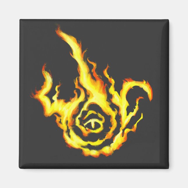 Íman frenziedflamesymbolmadnessculteldenmagnetima (Frente)