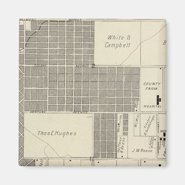 Íman Fresno County, Califórnia 18 (Frente)