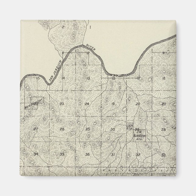 Íman Fresno County, Califórnia 28 (Frente)