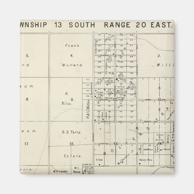 Íman Fresno County, Califórnia 34 (Frente)