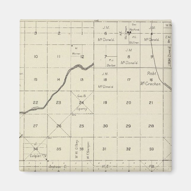 Íman Fresno County, Califórnia 5 (Frente)