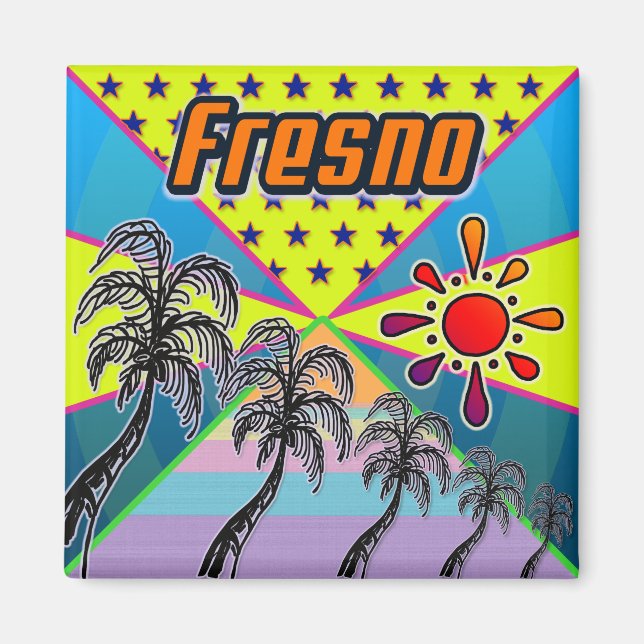 Íman Fresno Freedom Magnet (Frente)
