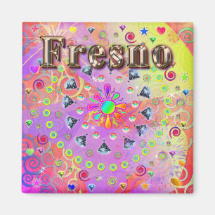 Íman Fresno Lucky Ouro Magnet