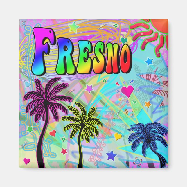 Íman Fresno Vivid Romance Magnet (Frente)