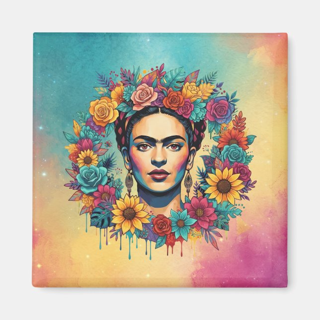 Íman Frida Kahlo (Frente)