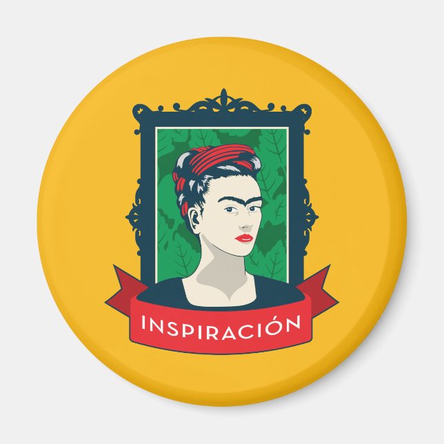 Íman Frida Kahlo | Inspiración (Frente)